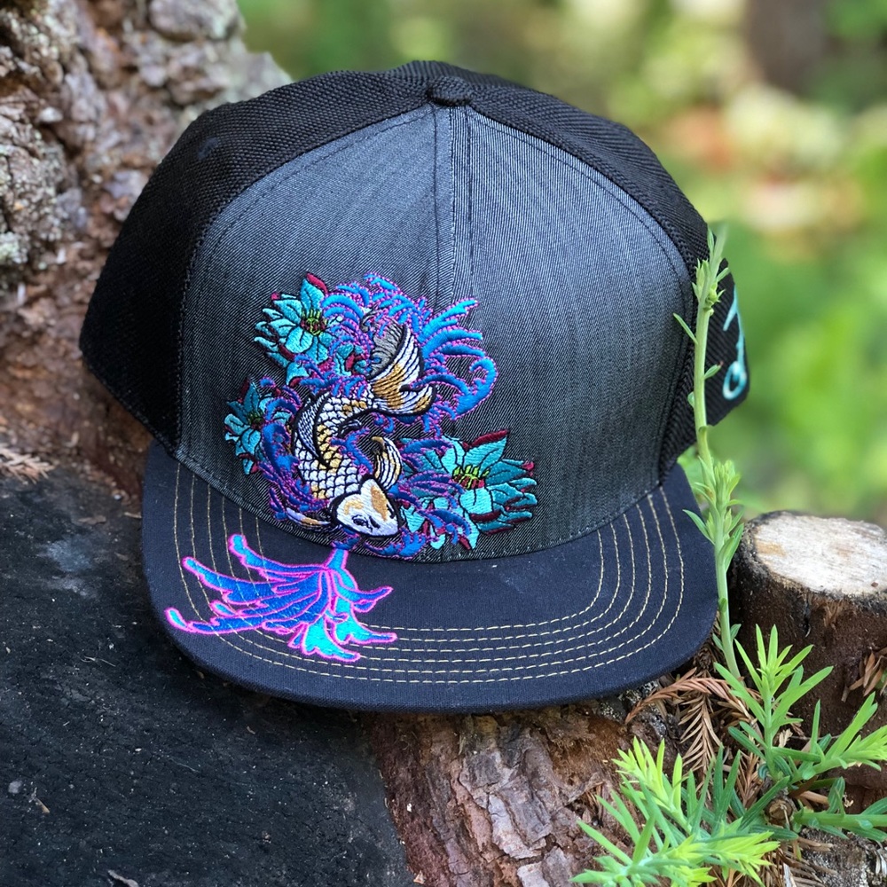 Koi Fish Grassroots Hemp Size SM/M or L/XL - Picture 3 of 8